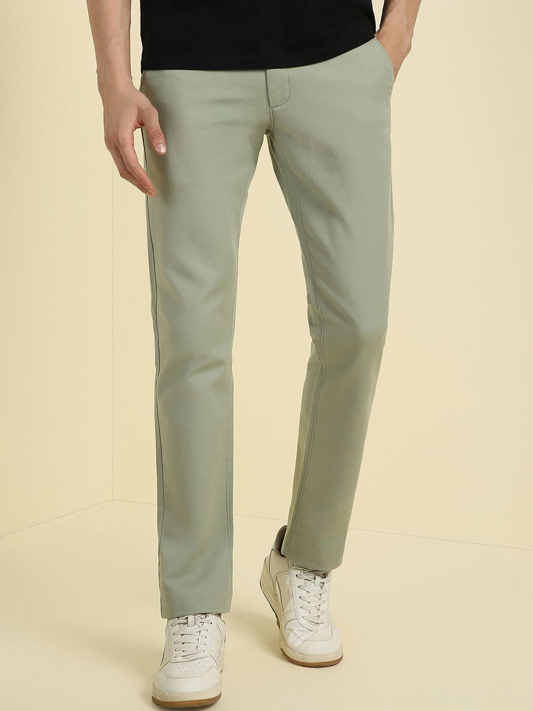 Allen Solly Men Slim Fit Trousers-picture-22