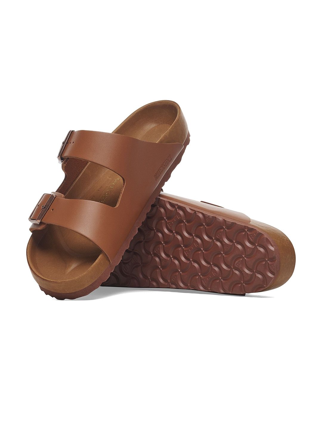 Birkenstock Men Leather Buckle Two Strap Sandals-image-12