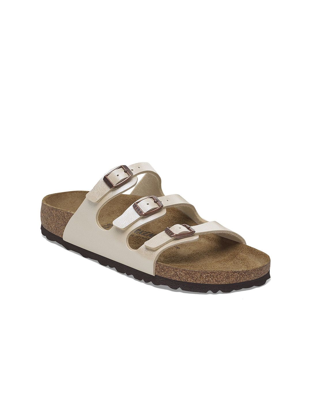 Birkenstock Women Leather Buckle Multi Strap Flats-image-27