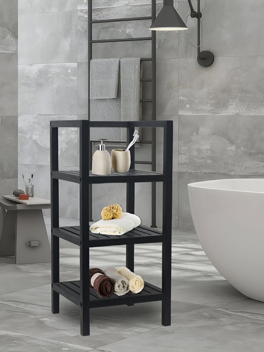 Metalsmith Black 3 Layer Rack Organiser-image-45