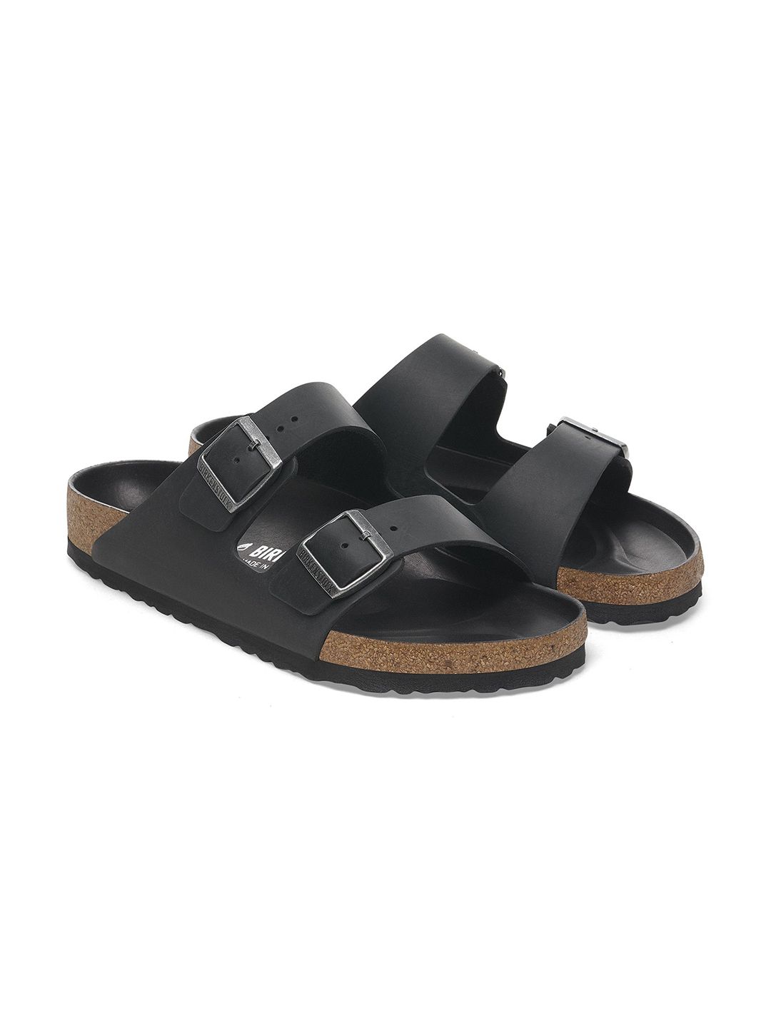 Unisex Arizona Regular Width Birko-Flor Nubuck Two-Strap Sandals