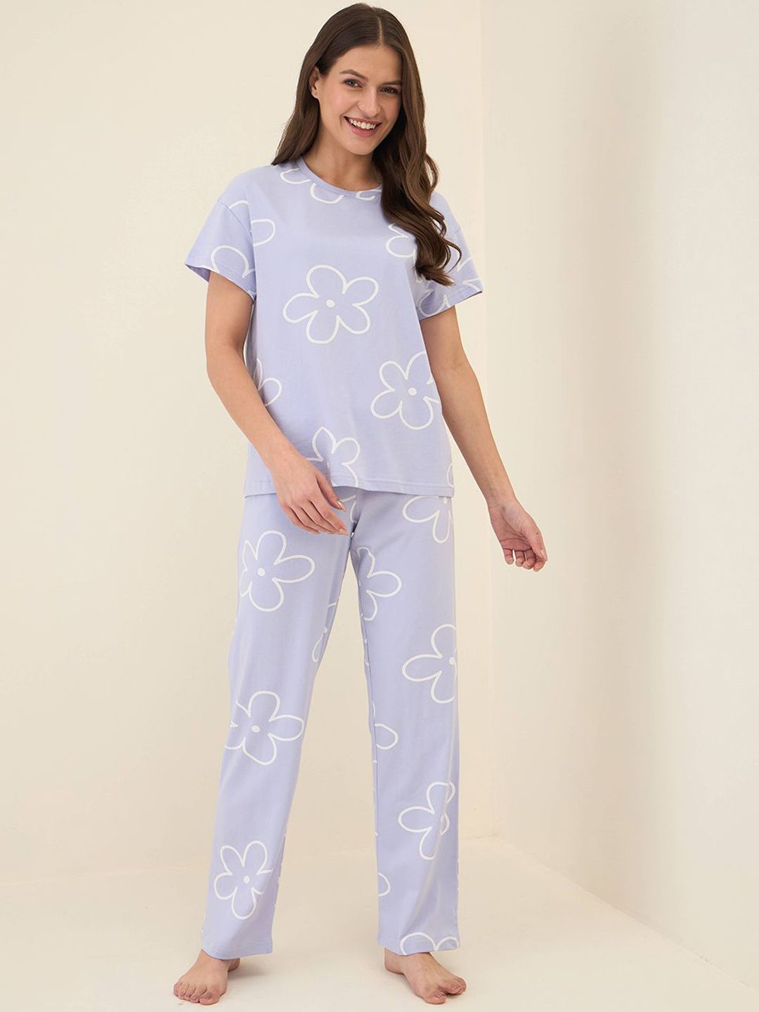 Sweet Dreams Women Printed Night suit-picture-39
