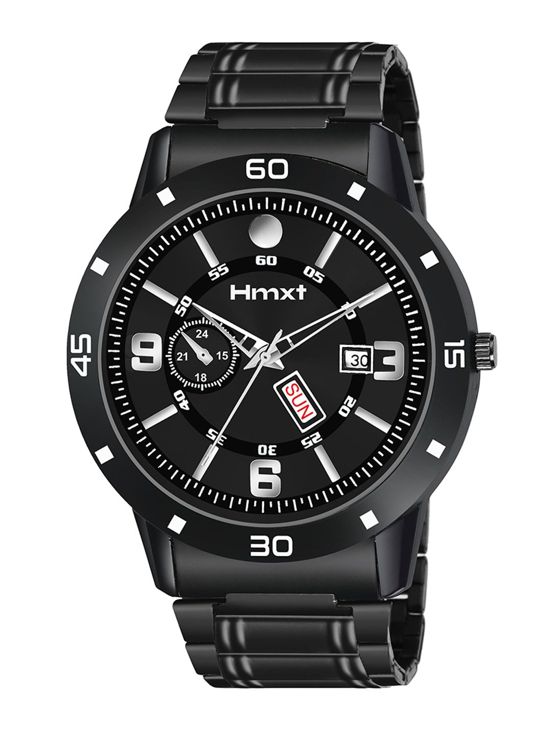 HMXT Men Printed Dial & Stainless Steel Straps Analogue Watch HMXT-124-image-29