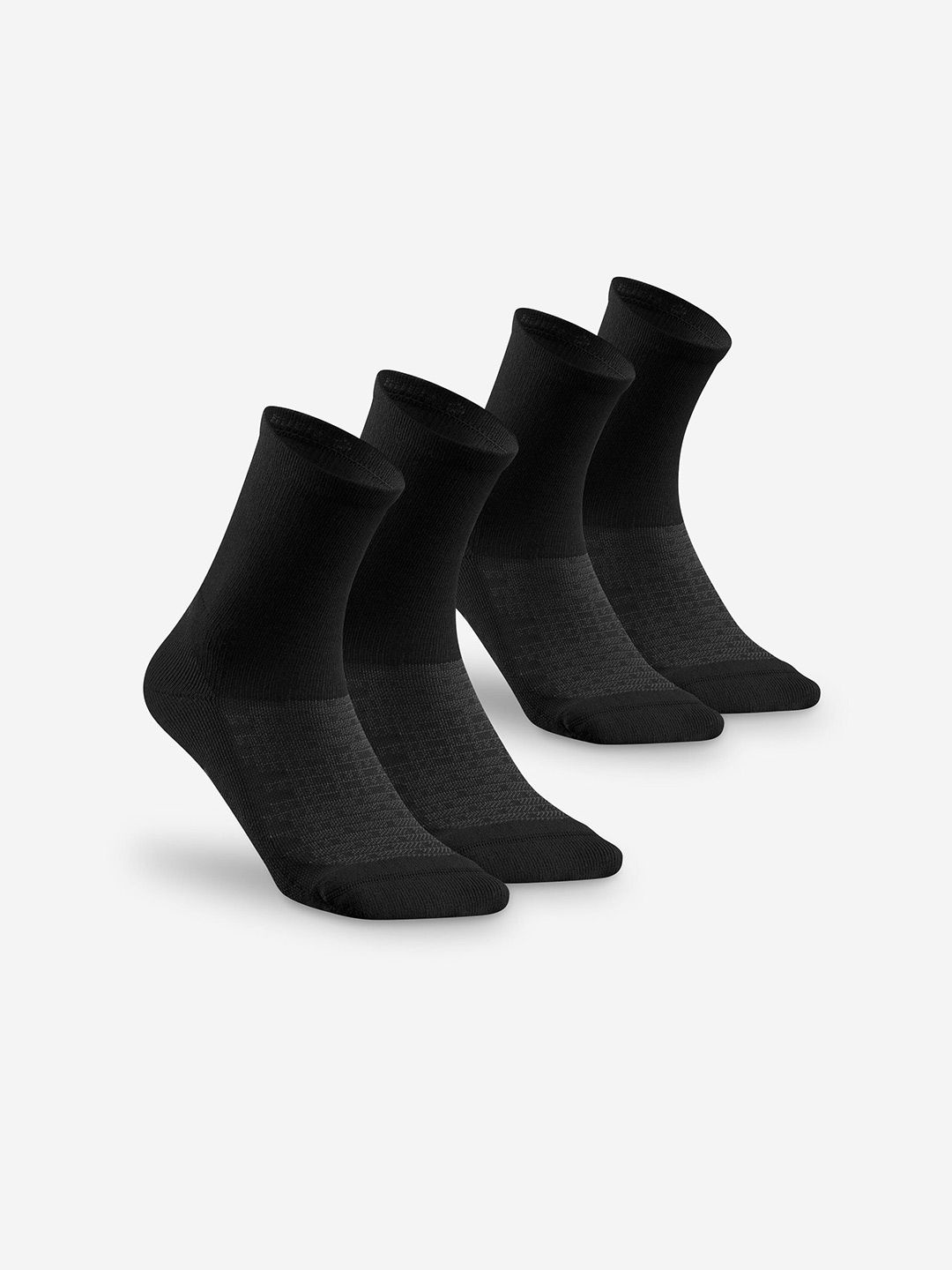Quechua By Decathlon 2-Pack Hike 100 High Socks-picture-27