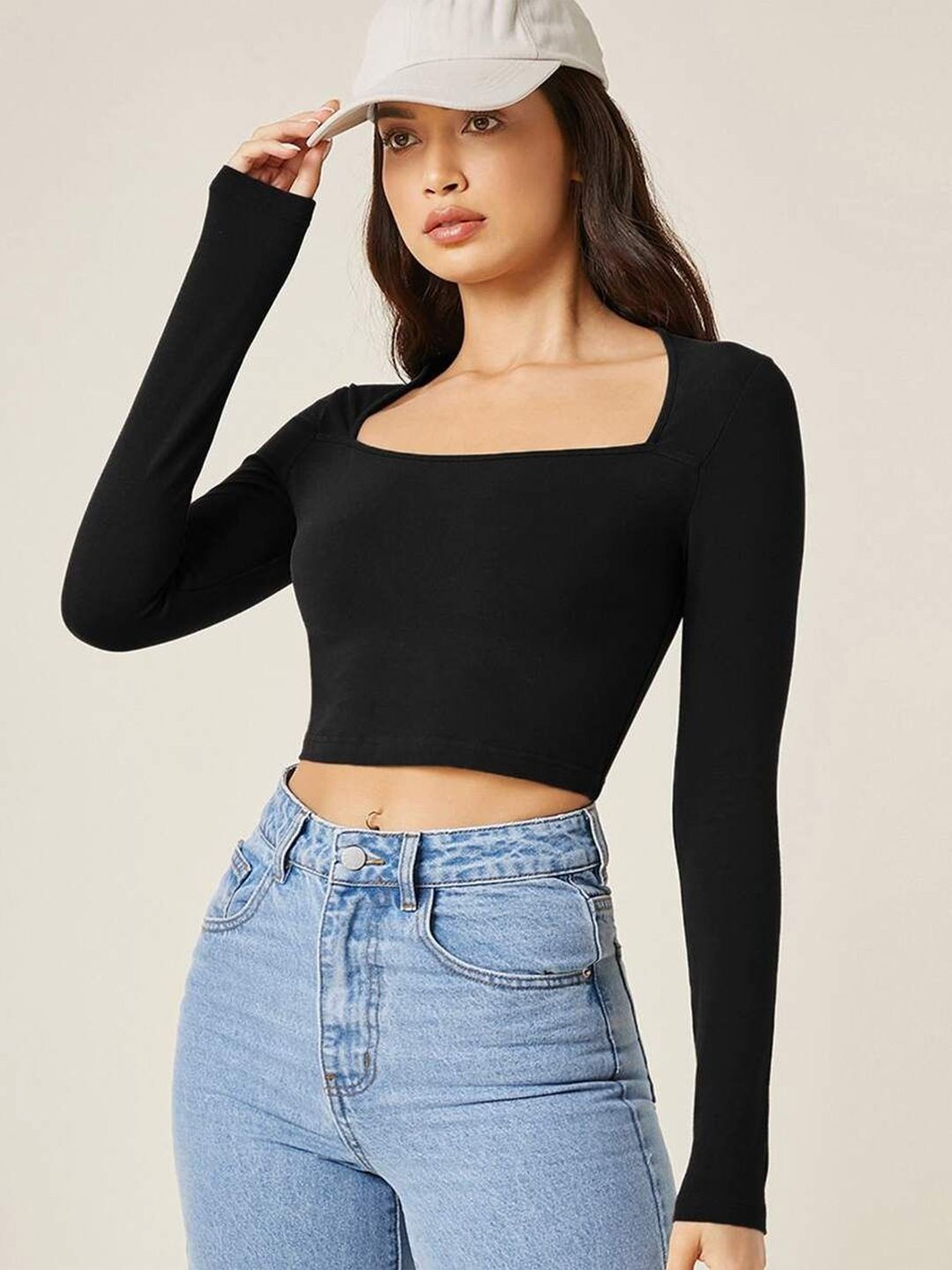 Stylecast X Slyck Cotton Crop Top-picture-20