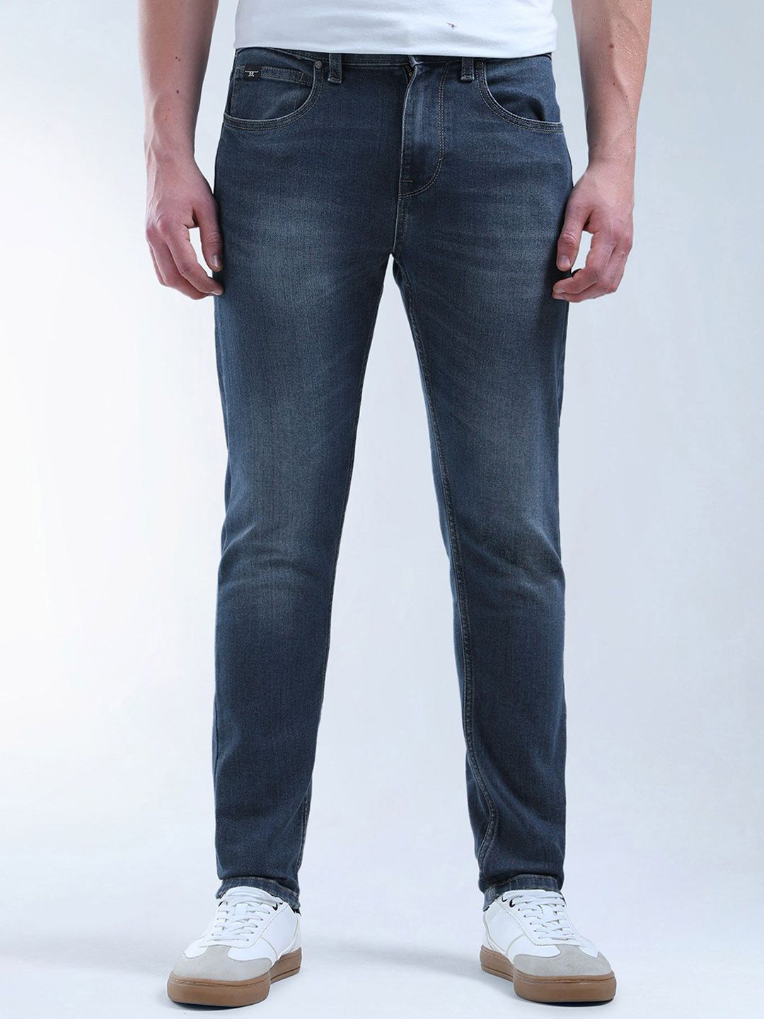 Flying Machine Men Slim Fit Light Fade Stretchable Jeans-picture-10