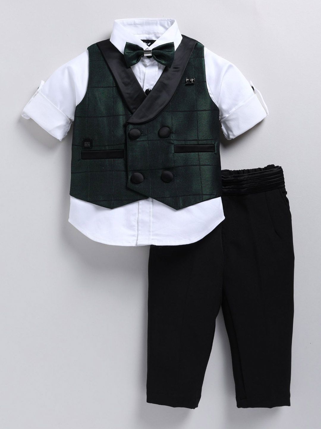 LITTLE COLLARS 3-Piece Single-Breasted Suits-picture-56