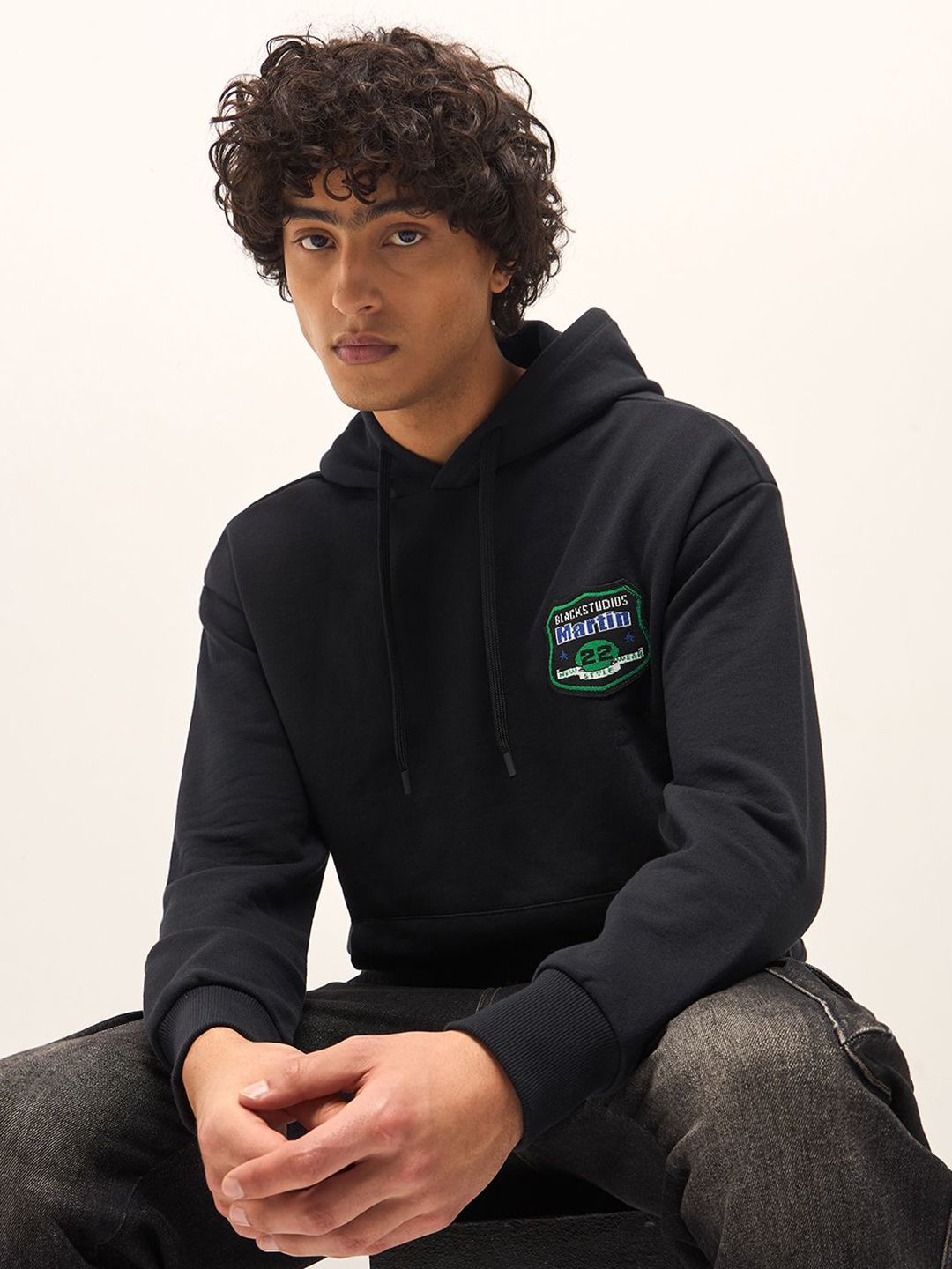 THE BEAR HOUSE Men Hooded Sweatshirt-image-5