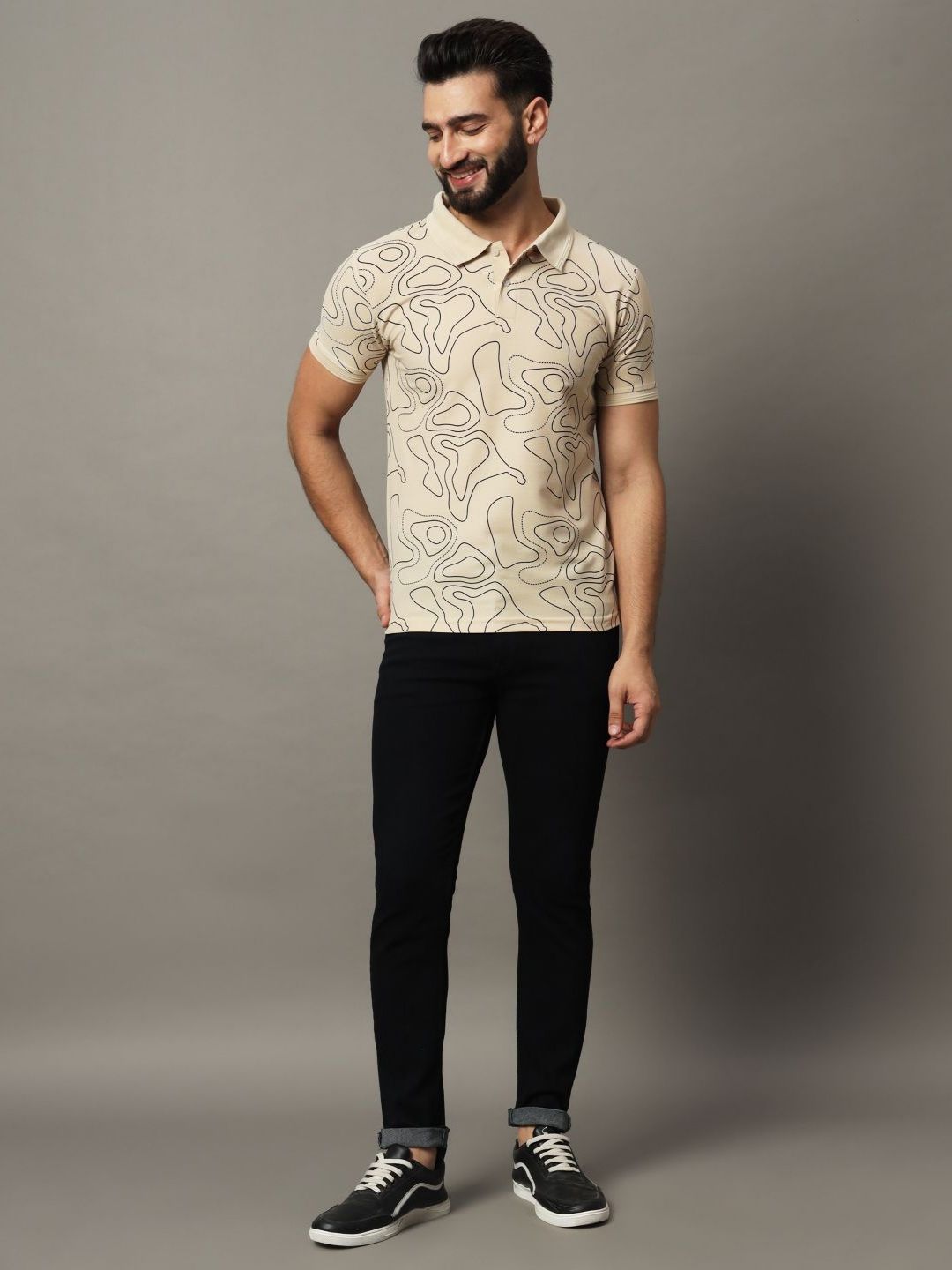 Buy SZN Men Polo Collar T Shirt - Tshirts for Men 33084668 | Myntra