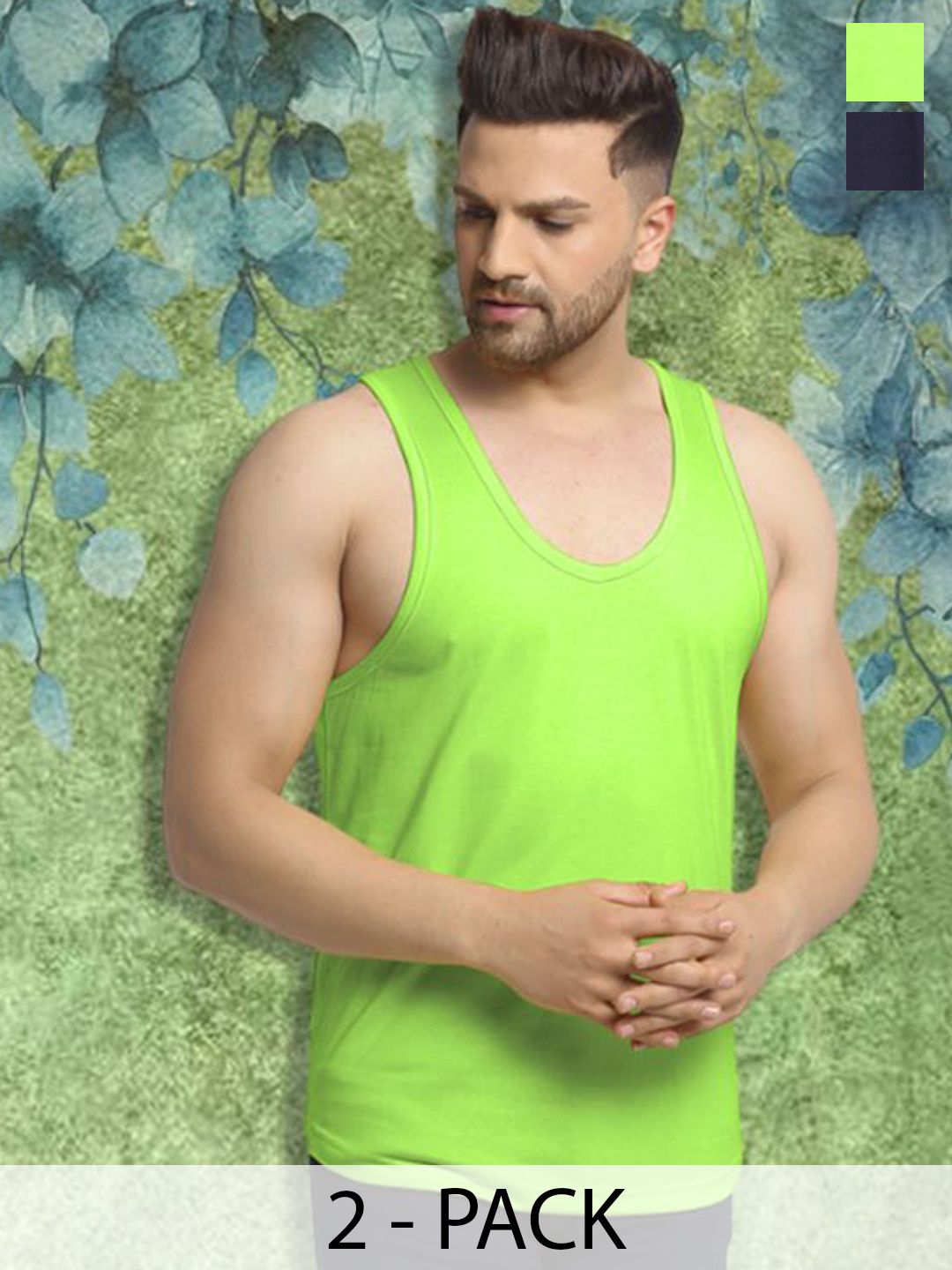 FBAR Pack Of 2 Gym Innerwear Vests FBCLC-11-17-picture-14