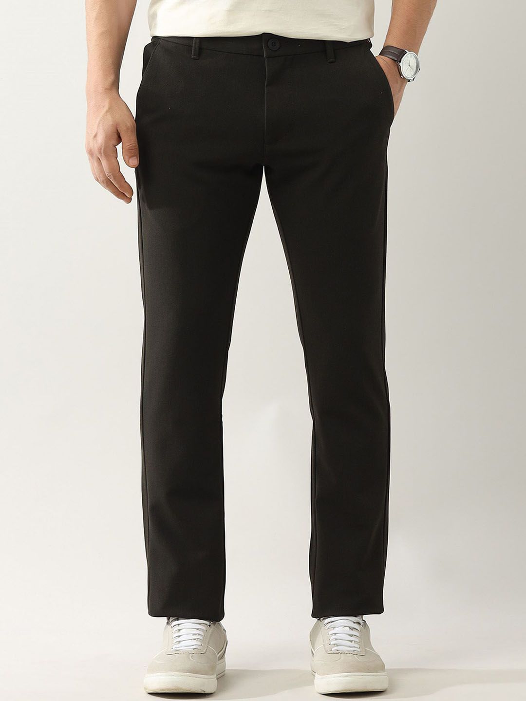 Arrow Sport Men Slim Fit Chinos Trousers-picture-38