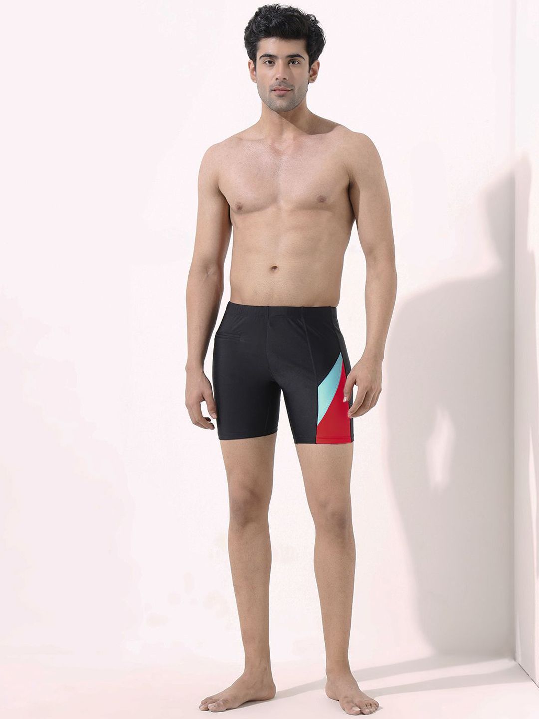 LYCOT Men Swim Brief with front zip pocket with drawstrings.-picture-8