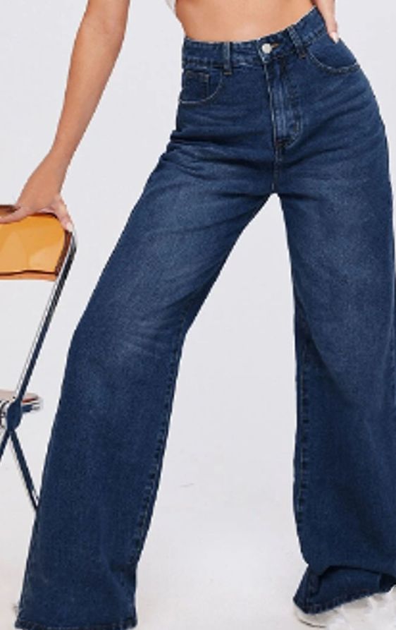 Buy BAESD Women Comfort Wide Leg Light Fade Stretchable Jeans - Jeans ...