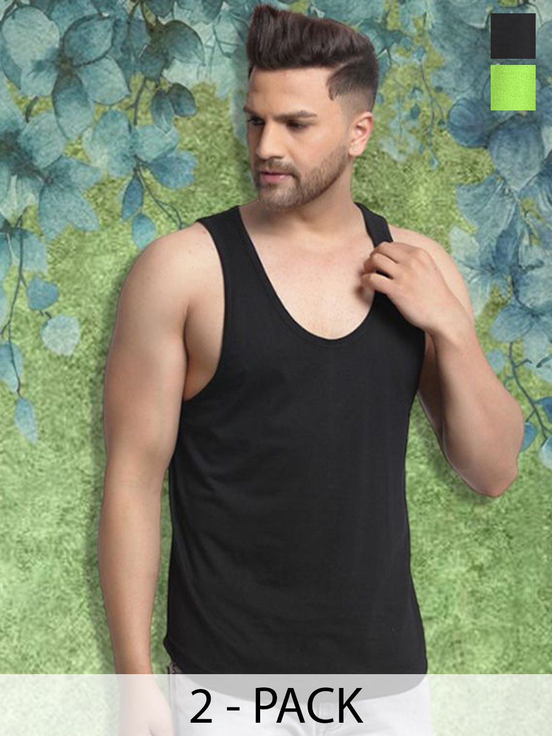 FBAR Pack Of 2 Gym Innerwear Vests FBCLC-01-11-picture-10