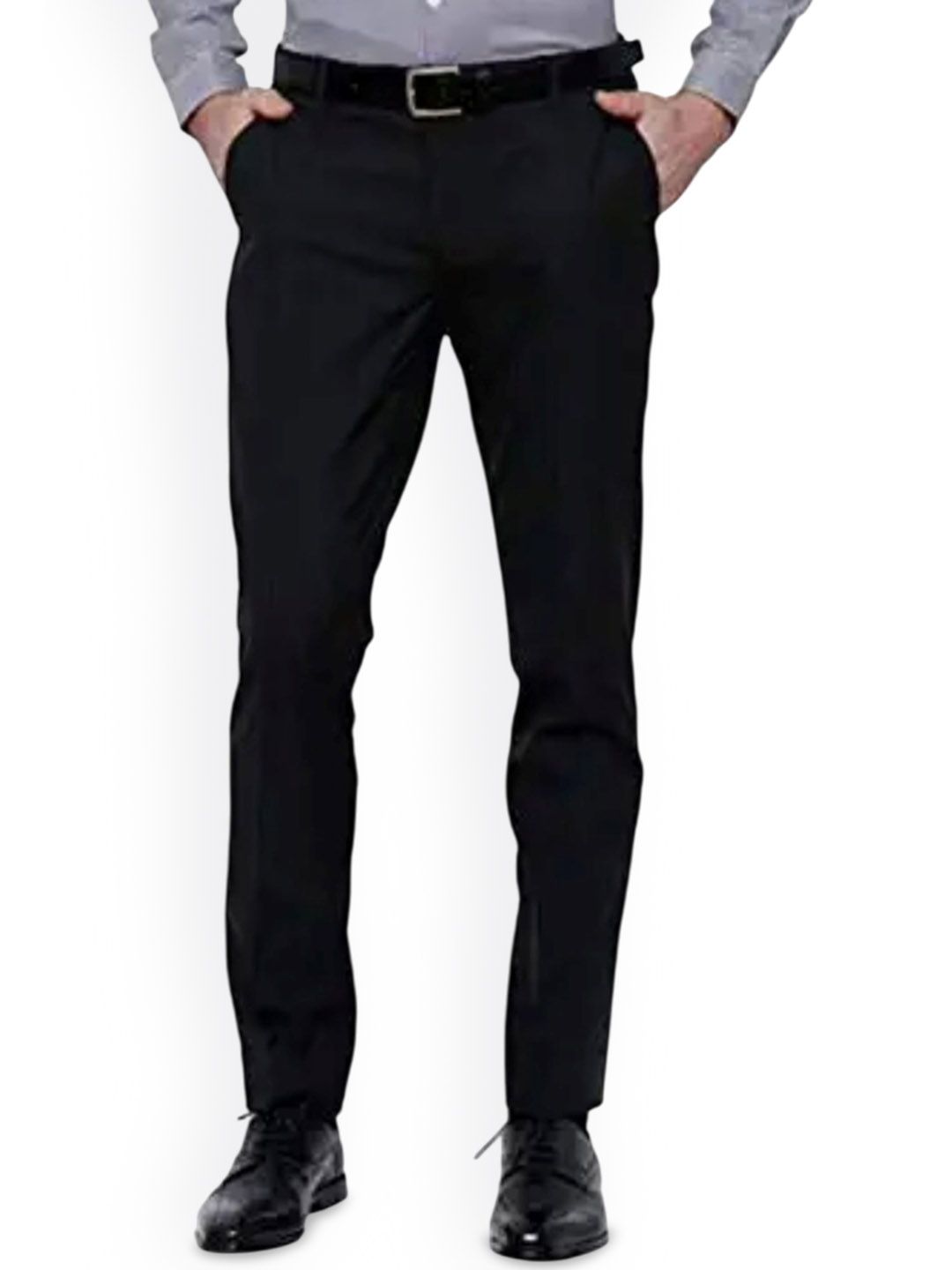 FIVEFEB Men Slim Fit Trousers-picture-37