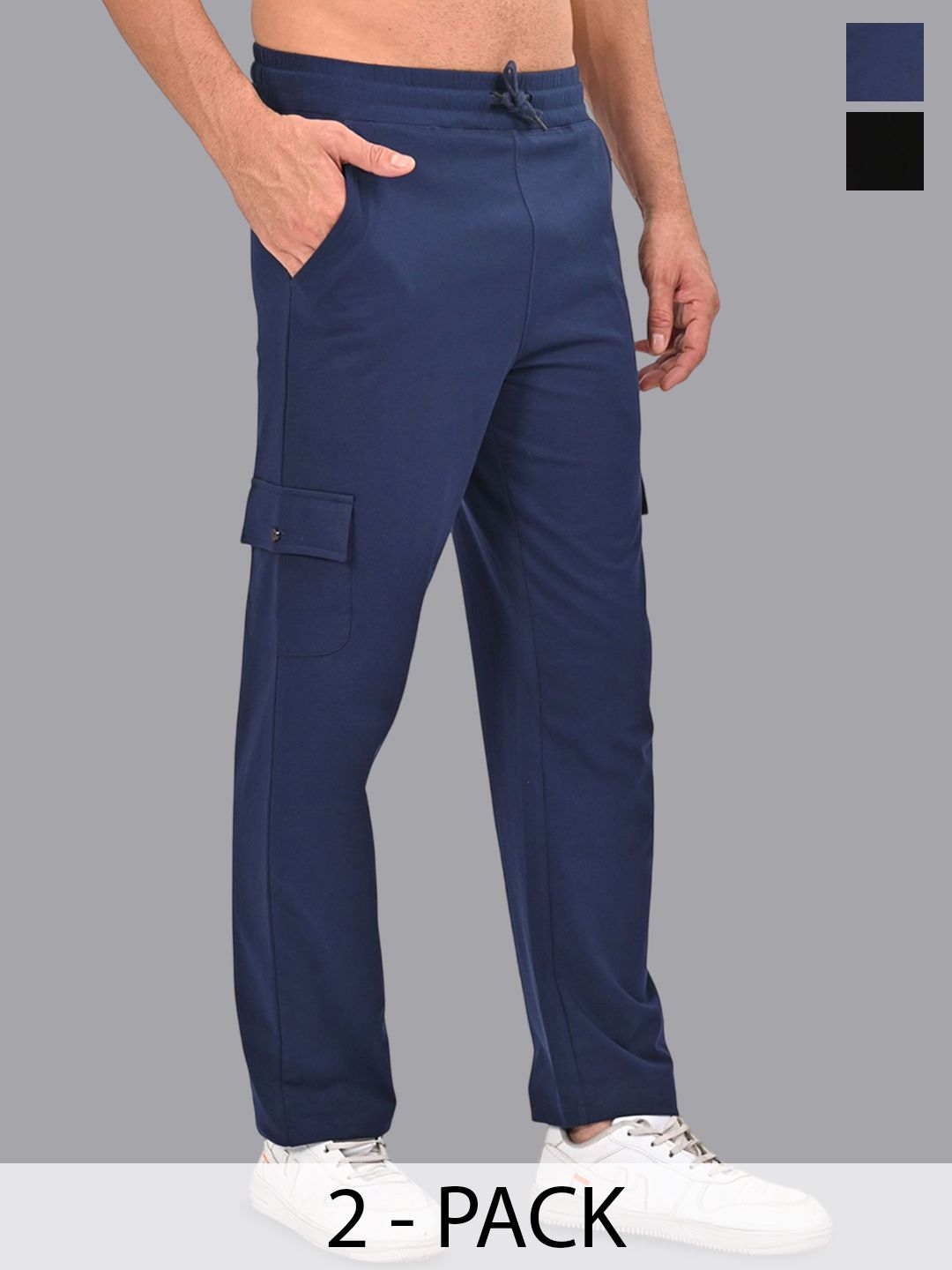 Pepe Jeans Pack Of 2 Cotton Straight-Leg Lounge Pants-picture-11