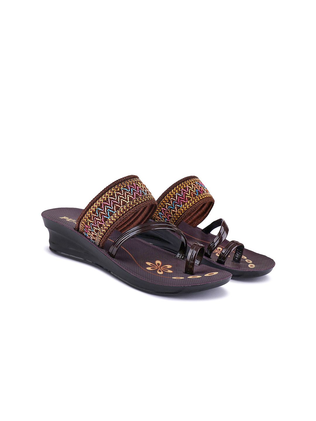 PENNEN Women Embellished One Toe Flats-image-24