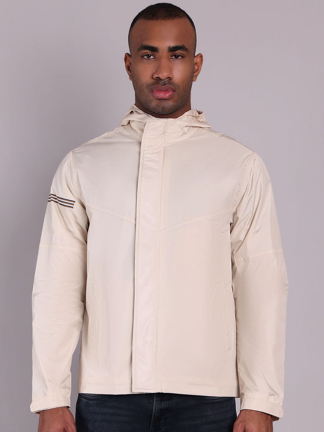 HOUSE OF VEDAS Waterproof Hooded Rain Jacket-picture-12