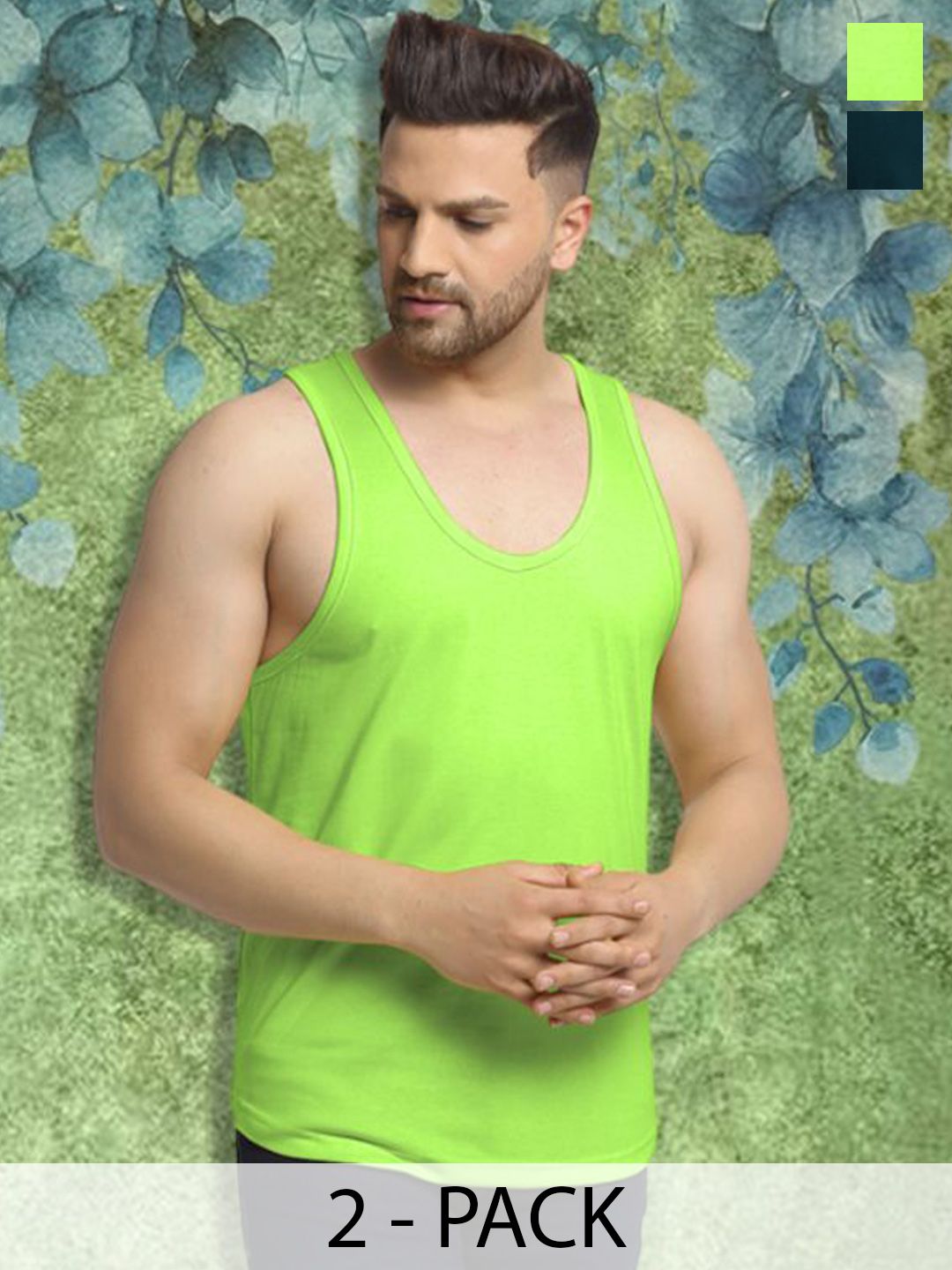 FBAR Pack Of 2 Gym Innerwear Vests FBCLC-11-36-picture-16