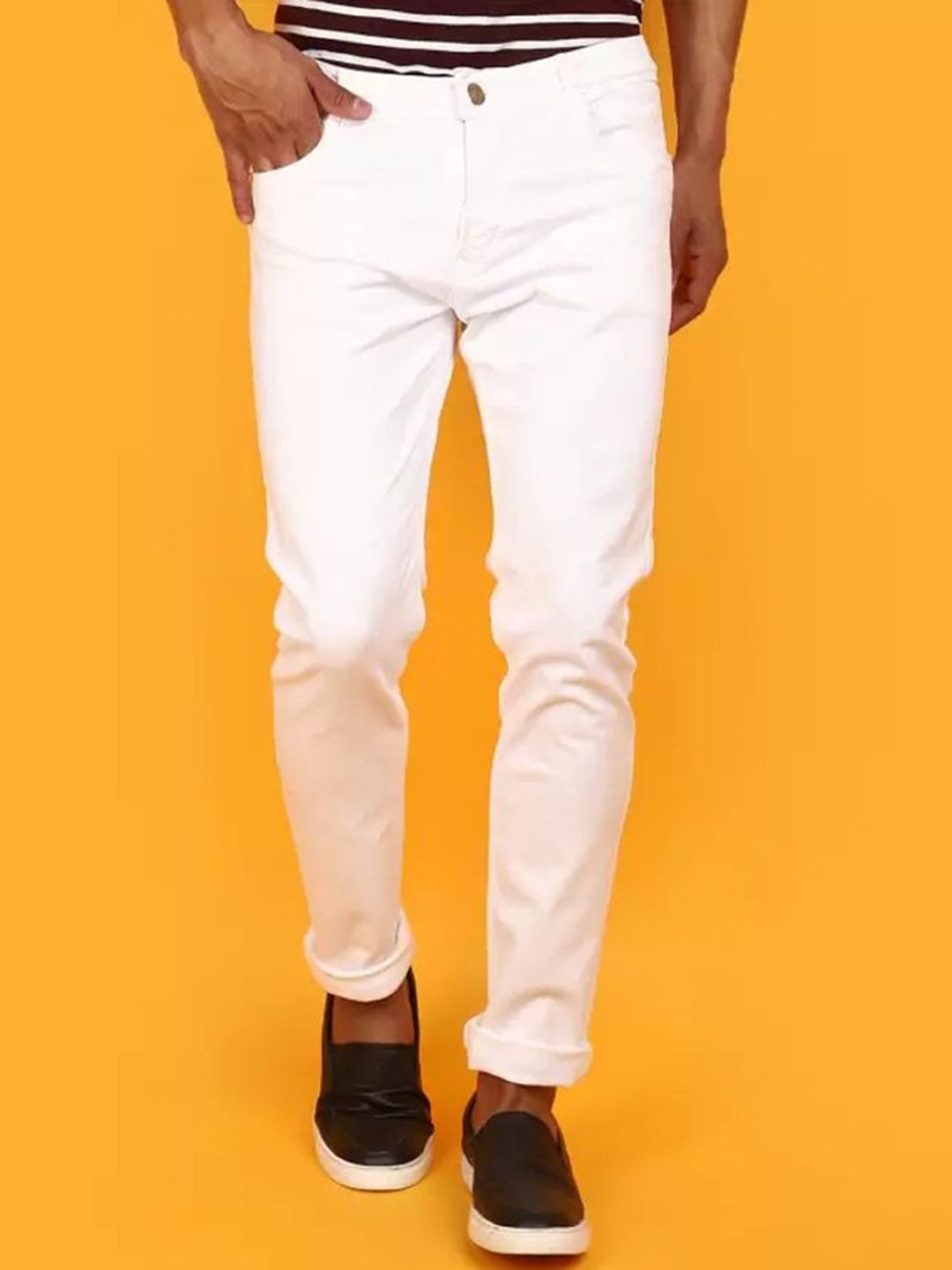 COMFITS Men Classic Low Distress Stretchable Jeans-picture-17