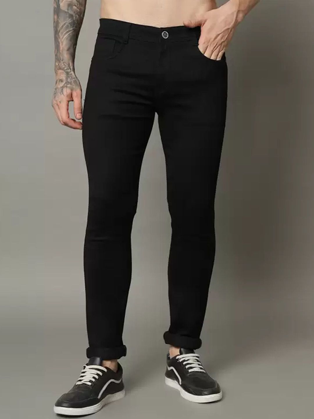 COMFITS Men Classic Slash Knee Stretchable Jeans-picture-53