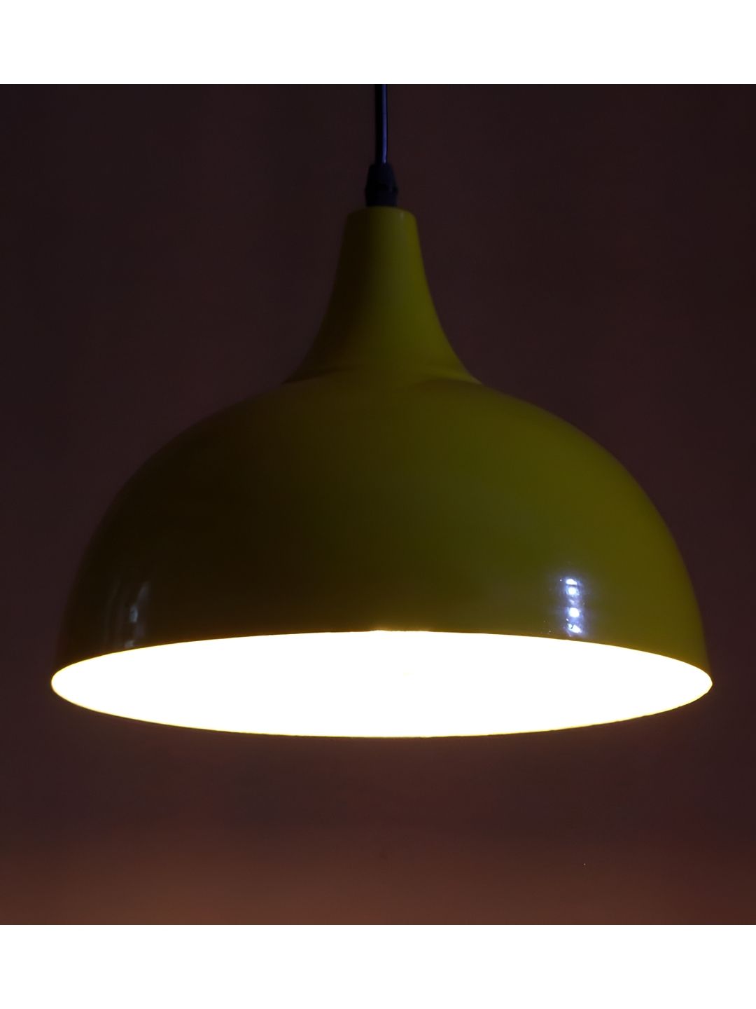 GAUVIK Yellow Aluminium Ceiling Lamp-picture-14