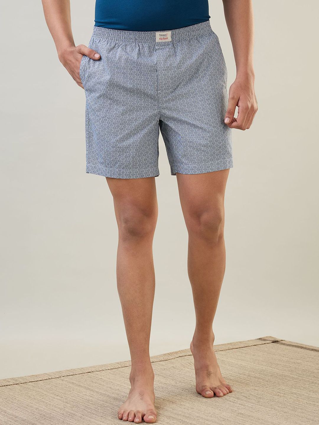 SleepZ by Raymond Men Printed Shorts-picture-51