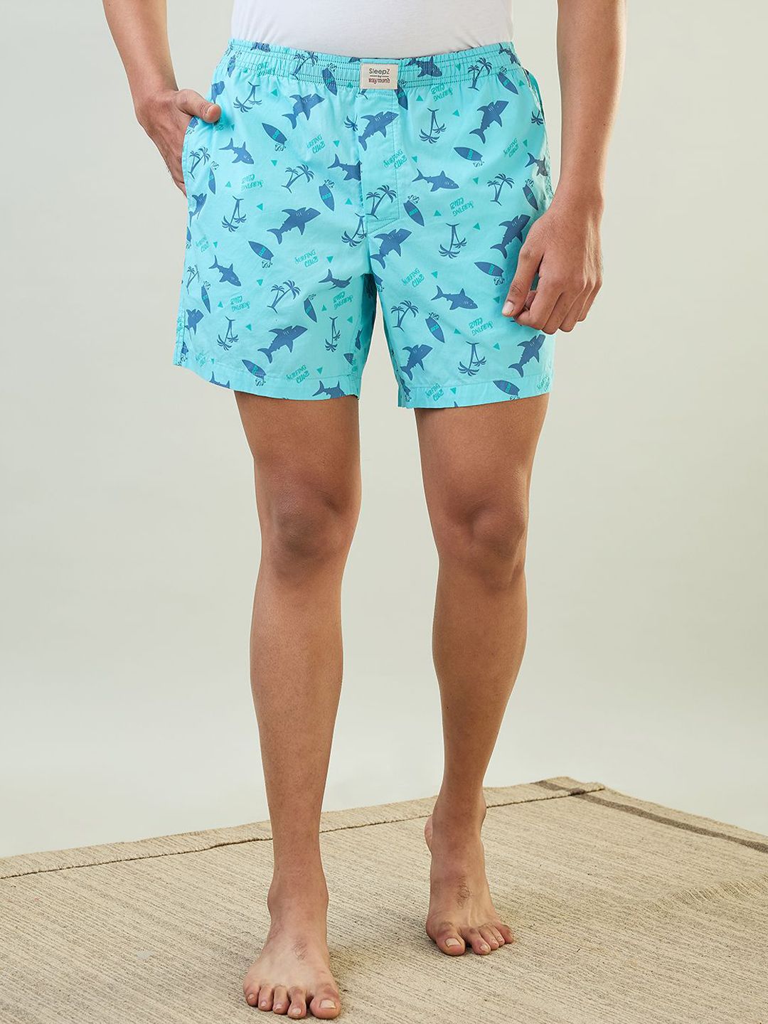 SleepZ by Raymond Men Floral Printed Shorts-picture-51