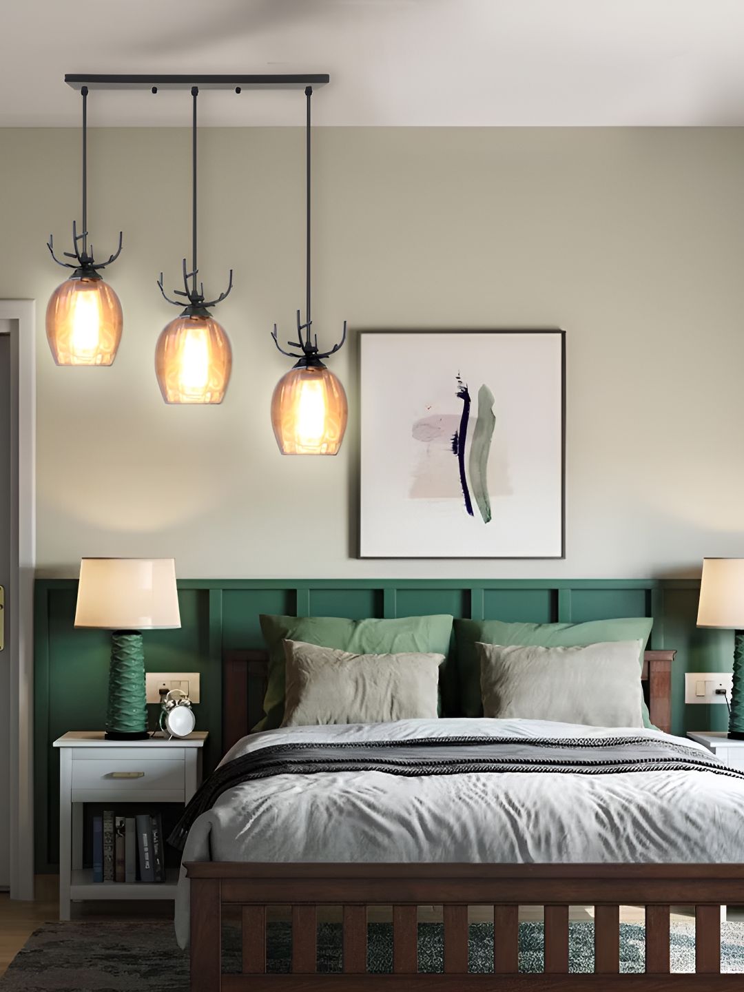 GAUVIK Grey Aluminium Ceiling Lamp-picture-11