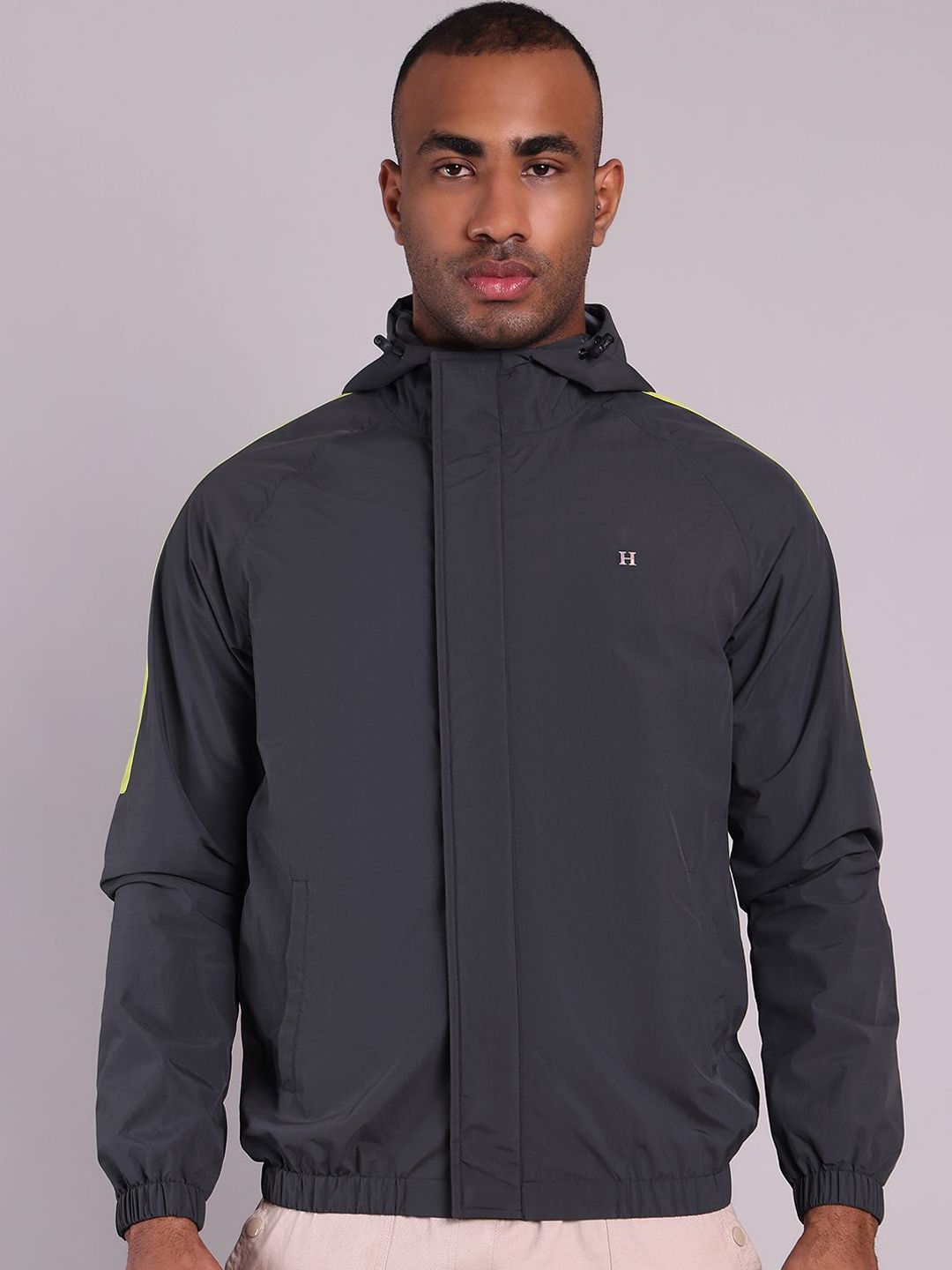 HOUSE OF VEDAS Waterproof Hooded Rain Jacket-picture-55
