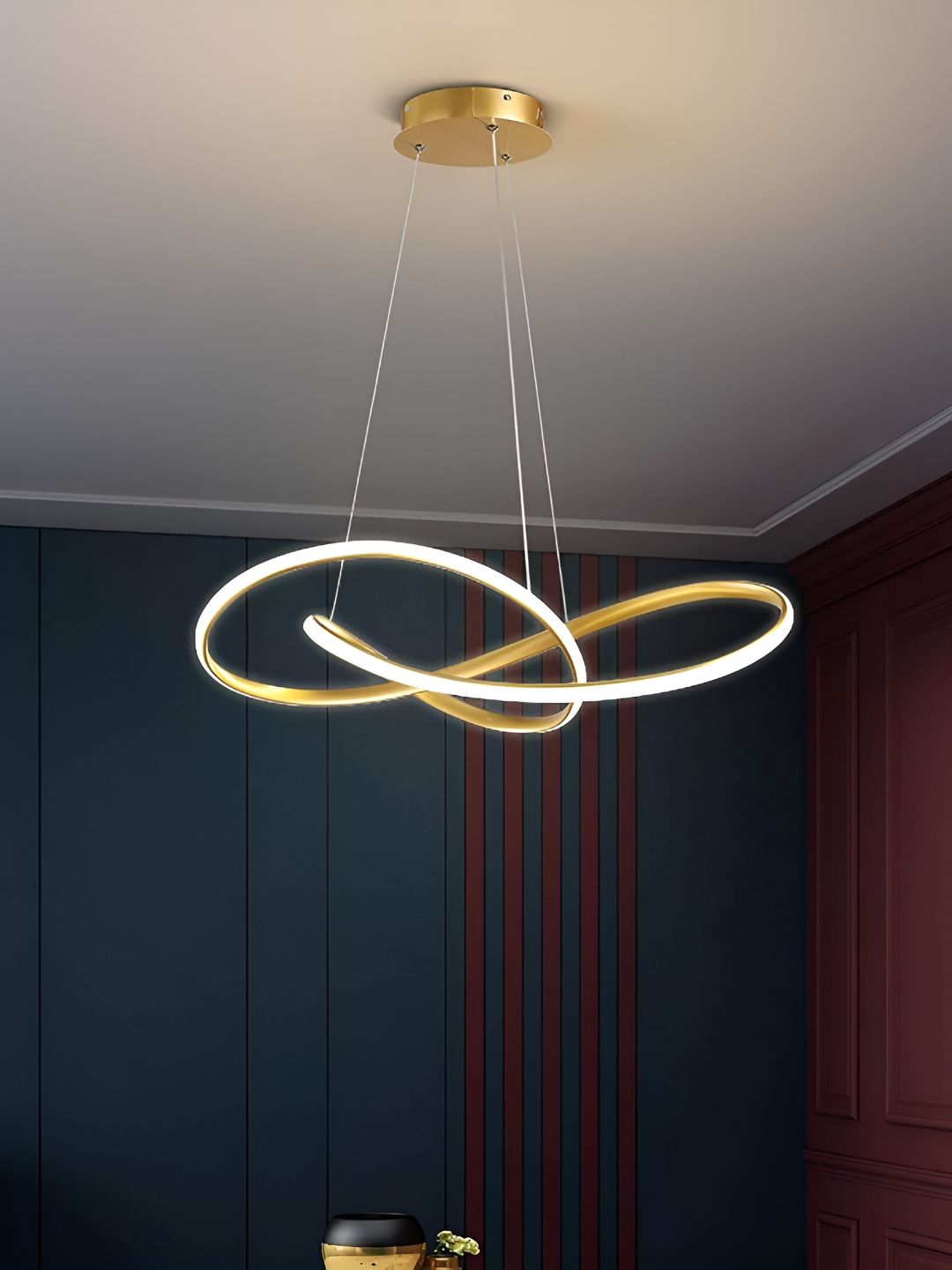 GAUVIK Gold-Toned Ceiling Lamp-picture-40