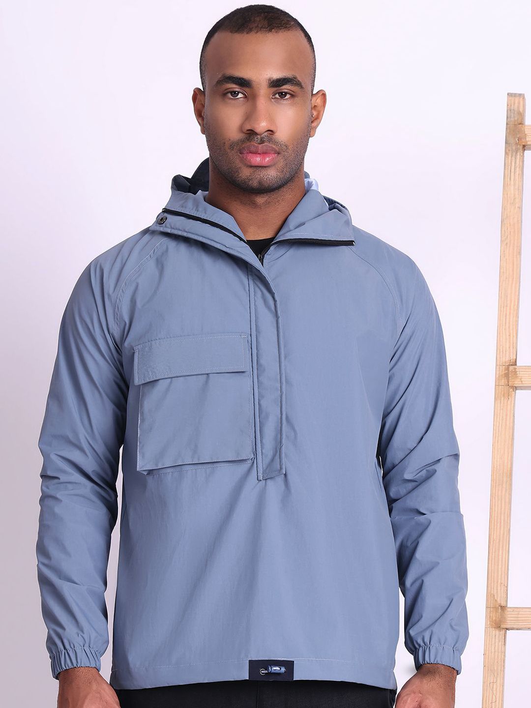 HOUSE OF VEDAS Waterproof Hooded Rain Jacket-picture-22