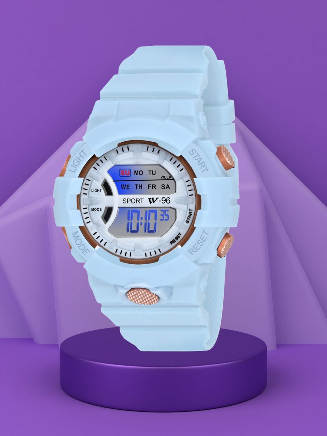 SWADESI STUFF Unisex Kids Dial & Straps Digital Automatic Watch JUICE BLUE 81-image-44
