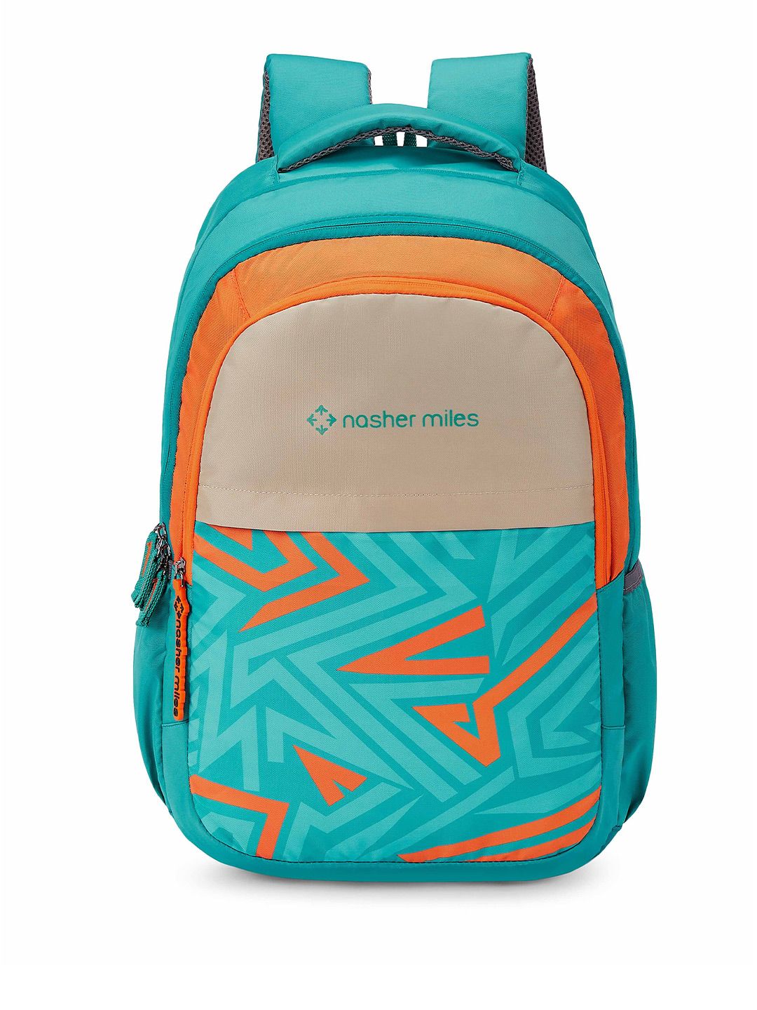 Nasher Miles Physics Laptop Backpack 31 Liters Polyester with Raincover (Green)-picture-57