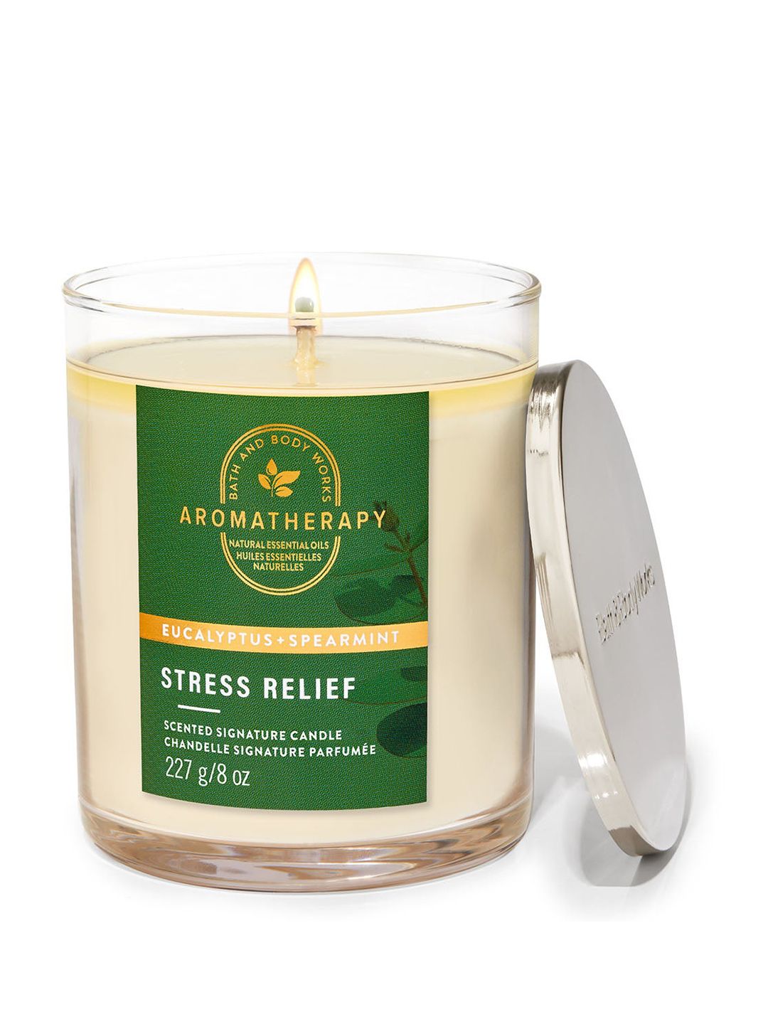 Bath & Body Works Eucalyptus Spearmint Single Wick Scented Candle-picture-10