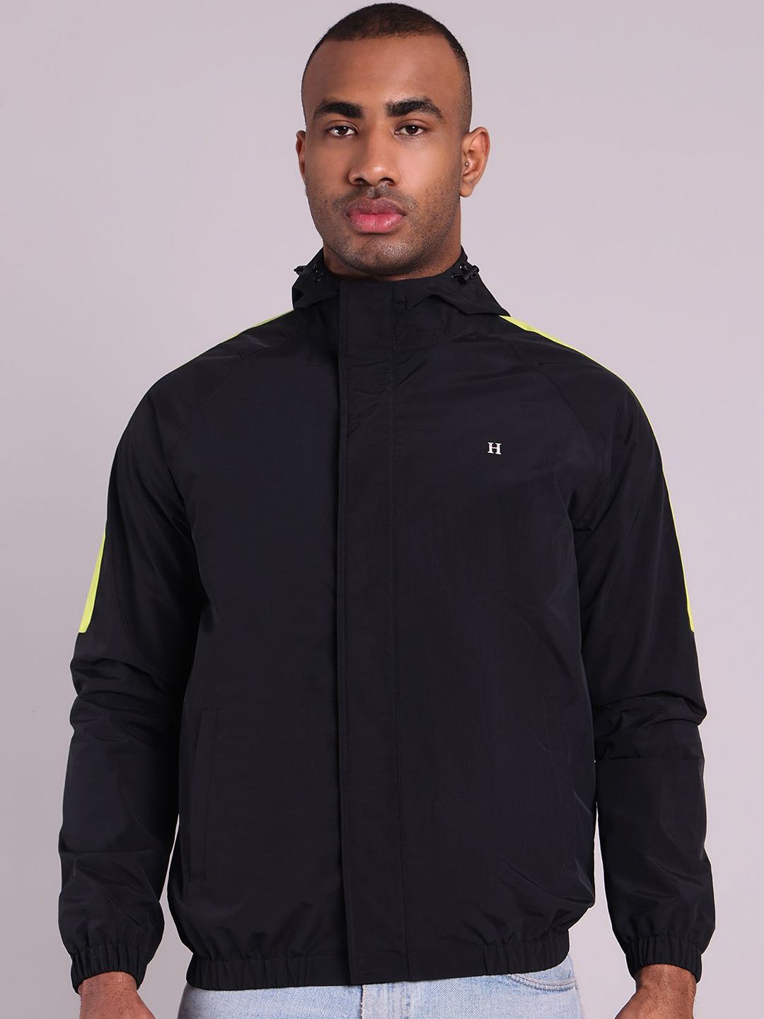 HOUSE OF VEDAS Waterproof Hooded Rain Jacket-picture-36