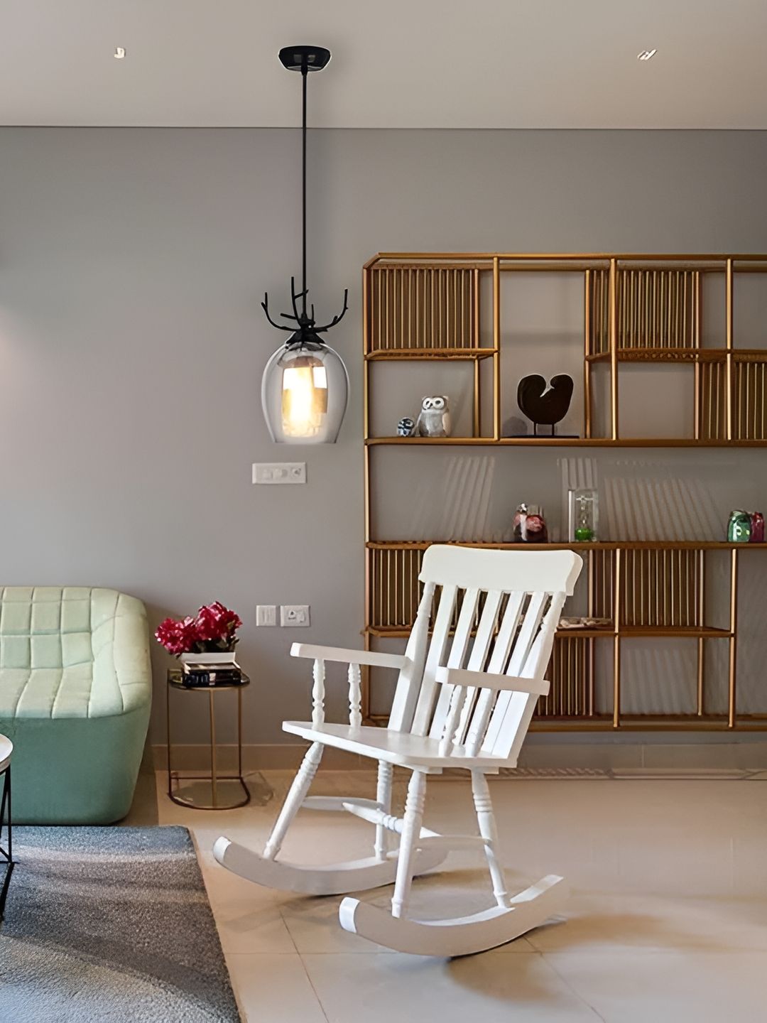 GAUVIK Black Glass Ceiling Lamp-picture-28