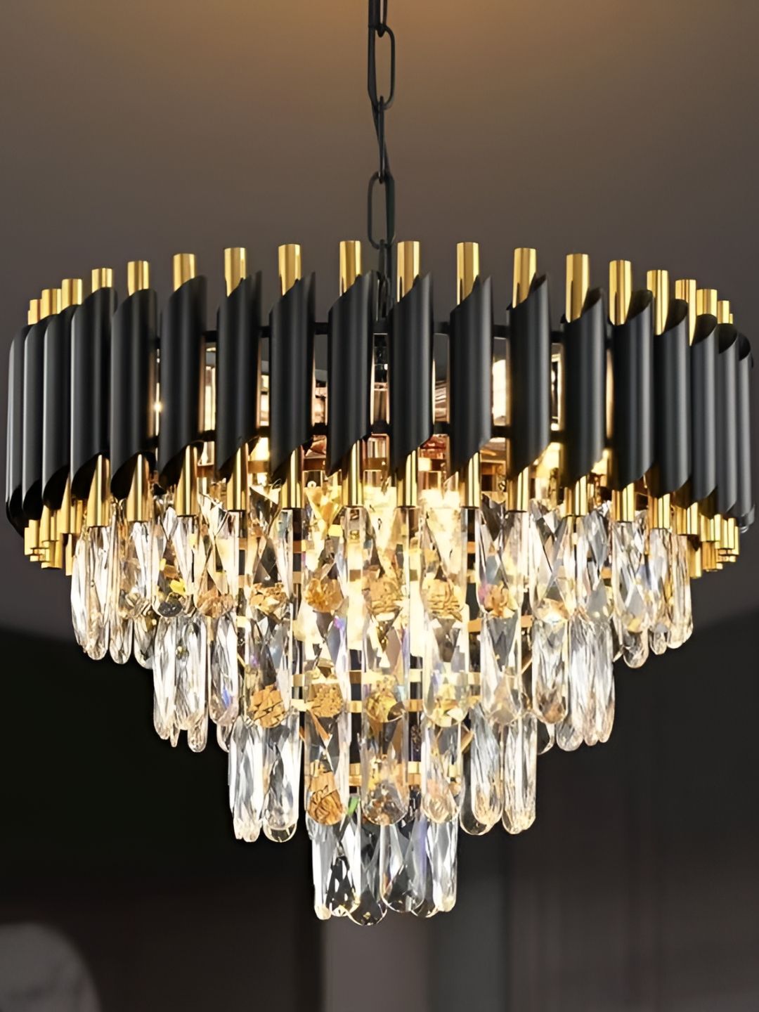 GAUVIK Black & White Ceiling Lamp-picture-18