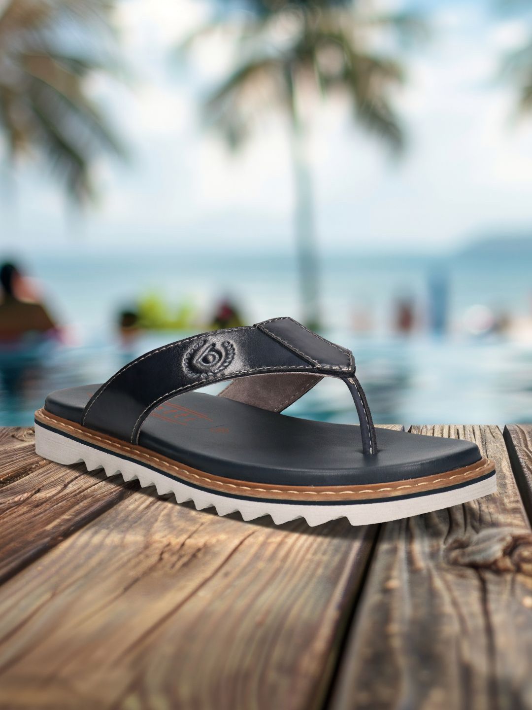 Bugatti Men Leather Comfort Sandals-picture-25