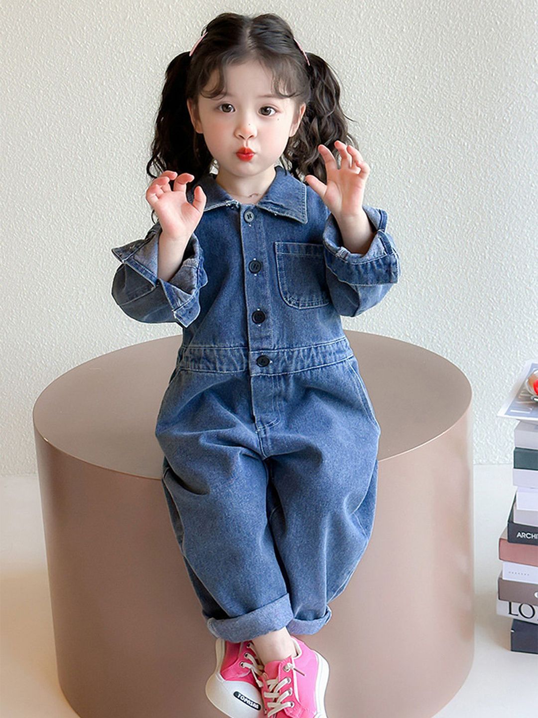 LULU & SKY Girls Basic Jumpsuit-picture-35