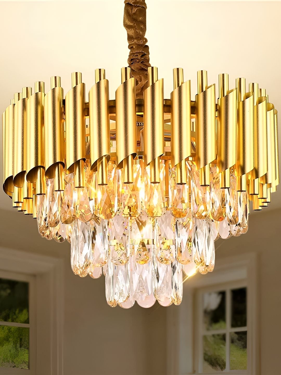 GAUVIK Gold-Toned Ceiling Lamp-picture-14