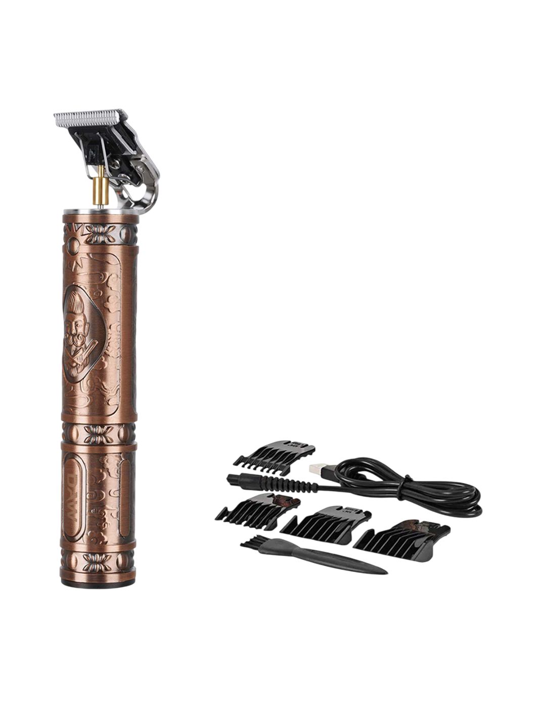 BULLSTORM Professional T9 Trimmer Haircut Grooming Kit- Rose Gold-picture-27