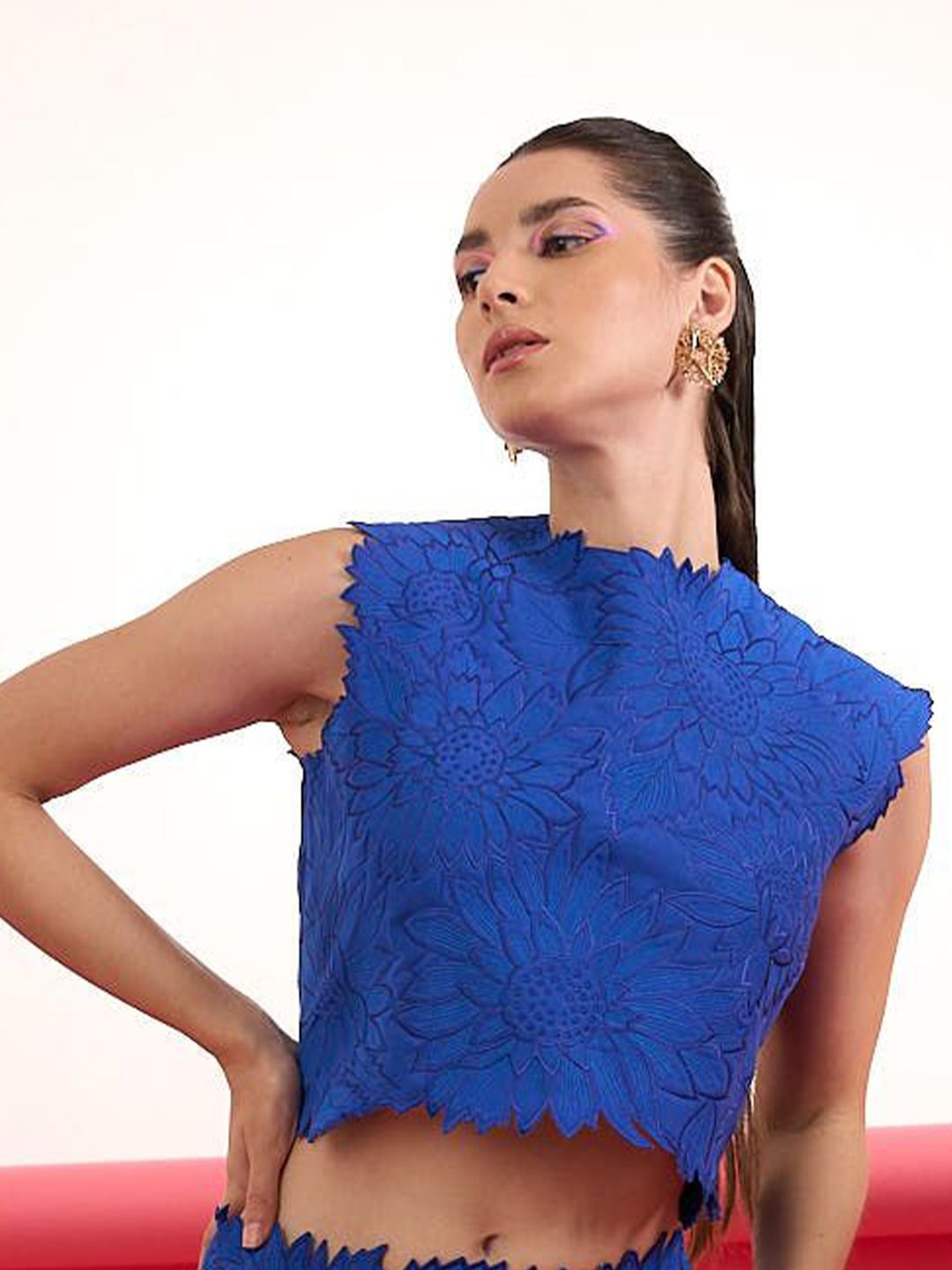 Parneet Gujral Crepe Crop Top-picture-18