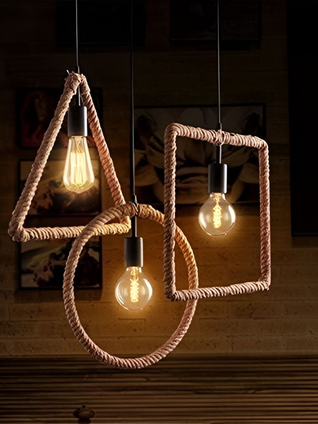 GAUVIK Beige Ceiling Lamp-picture-16