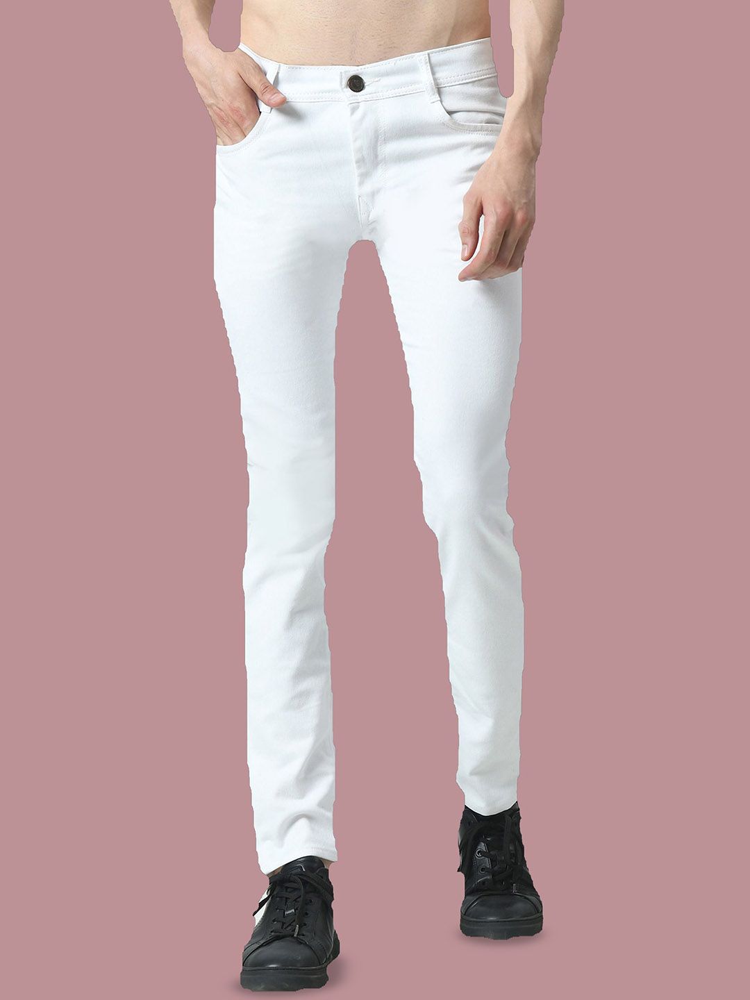 COMFITS Men Classic Low Distress Stretchable Jeans-picture-13