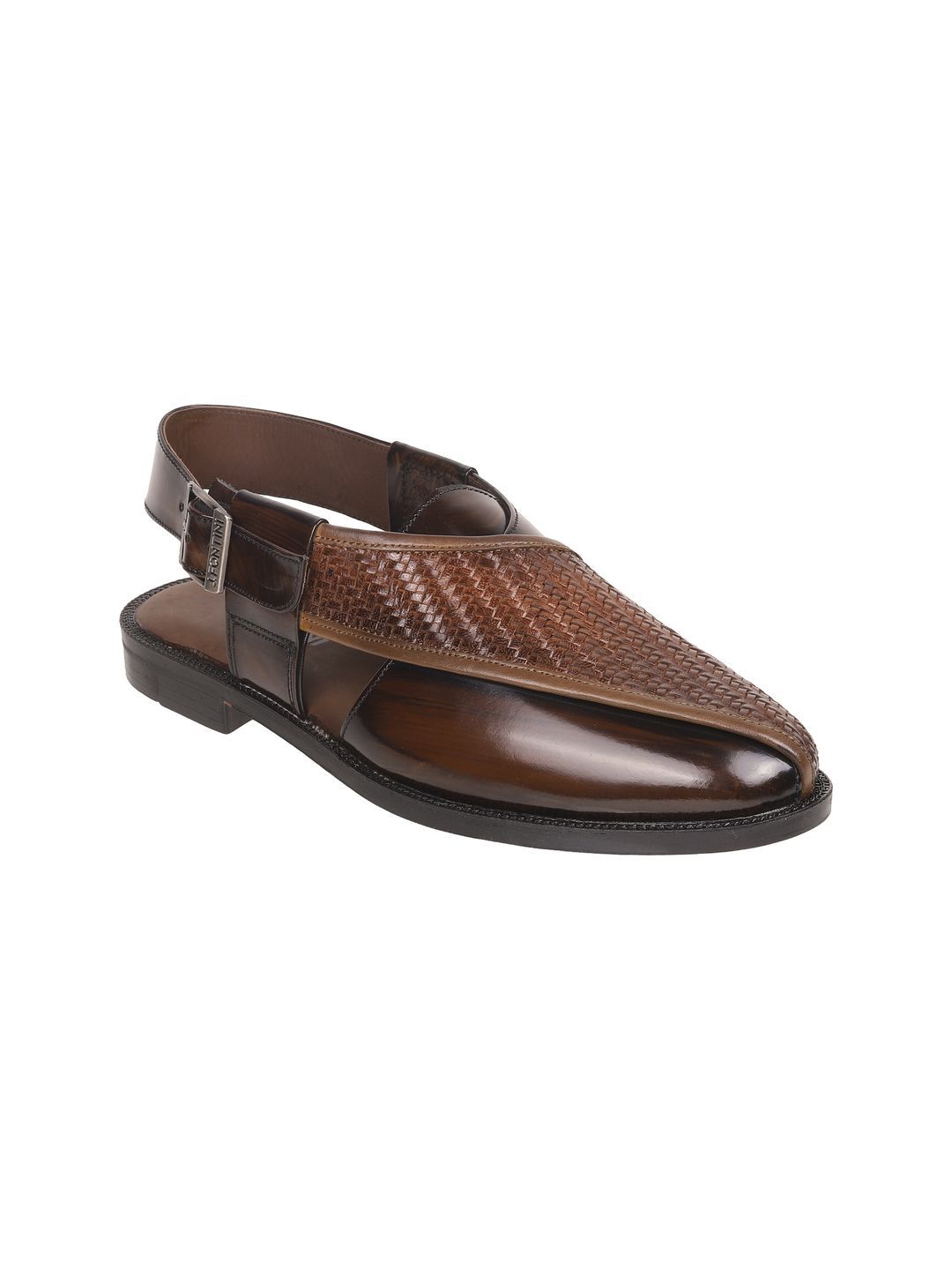 J.FONTINI Men Leather Shoe-Style Sandals-picture-57