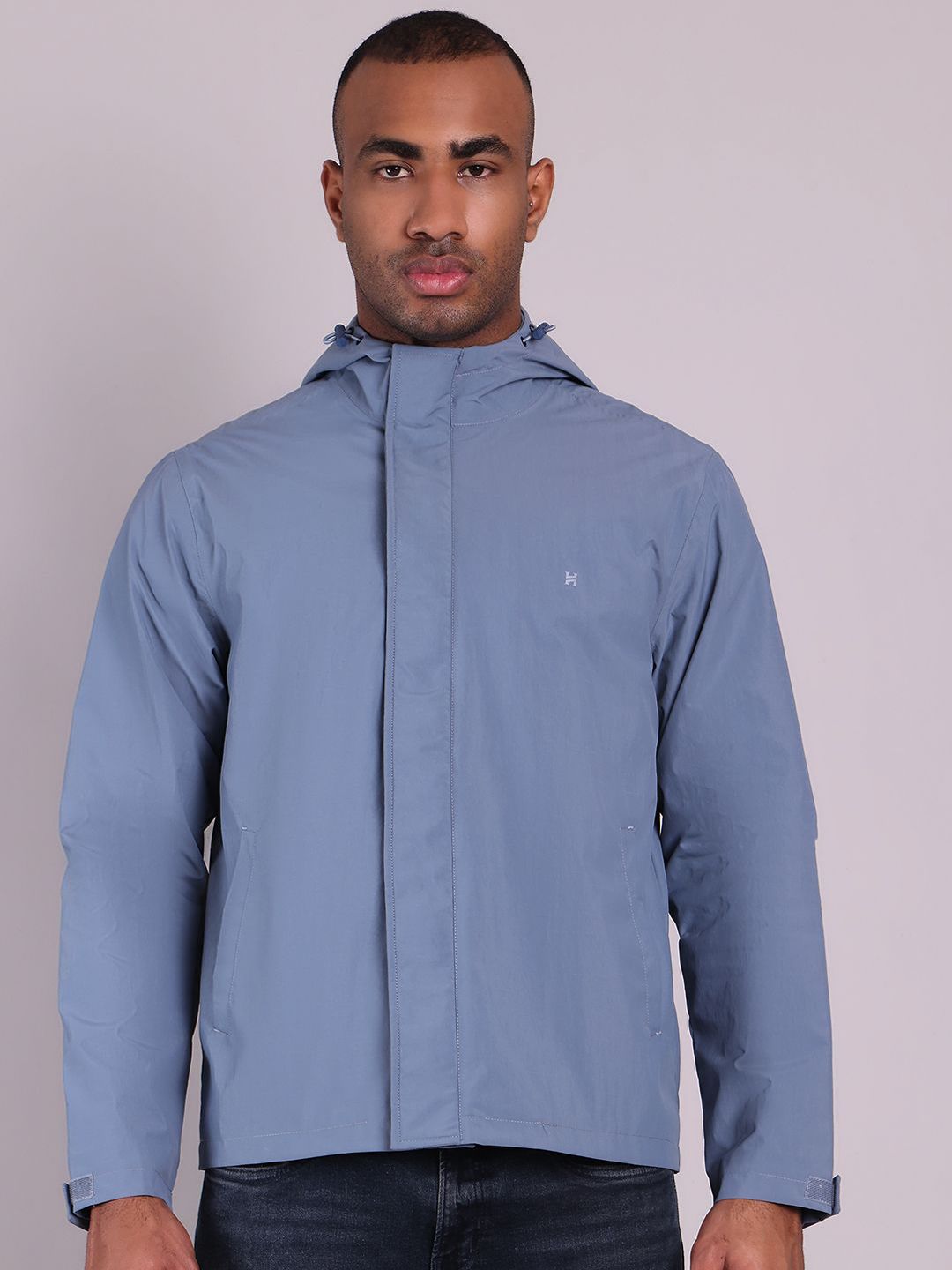 HOUSE OF VEDAS Waterproof Hooded Rain Jacket-picture-11