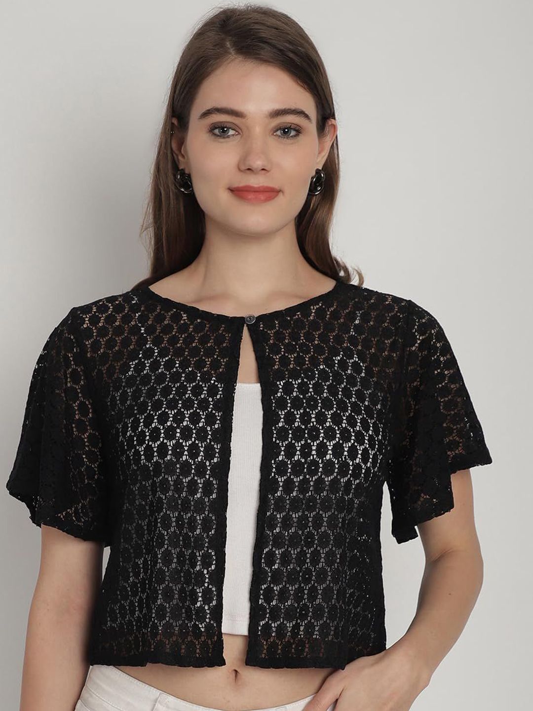SZN Women Sheer Shrug-picture-58