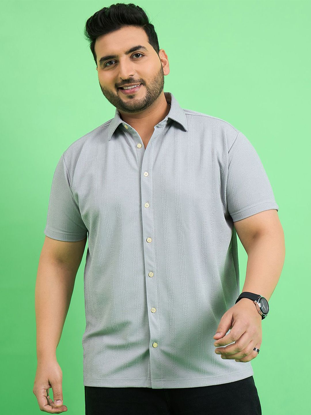 bigbanana Men Opaque Casual Shirt-picture-34