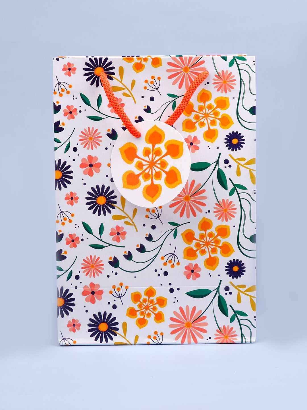 Archies Printed Shopper Tote Bag with Tasselled-picture-29